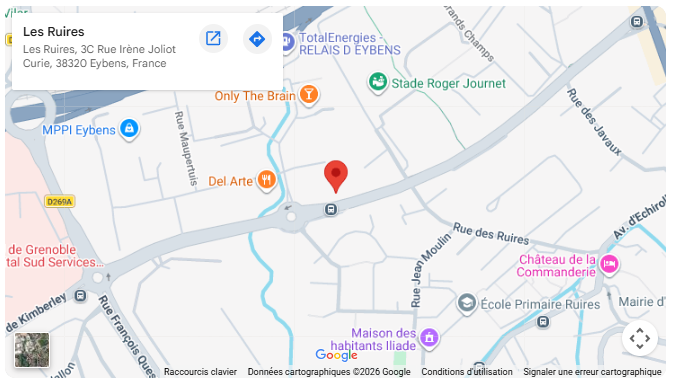 Carte statique - cliquez pour charger Google Maps