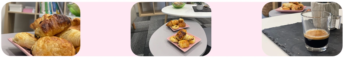 Formule d'accueil café